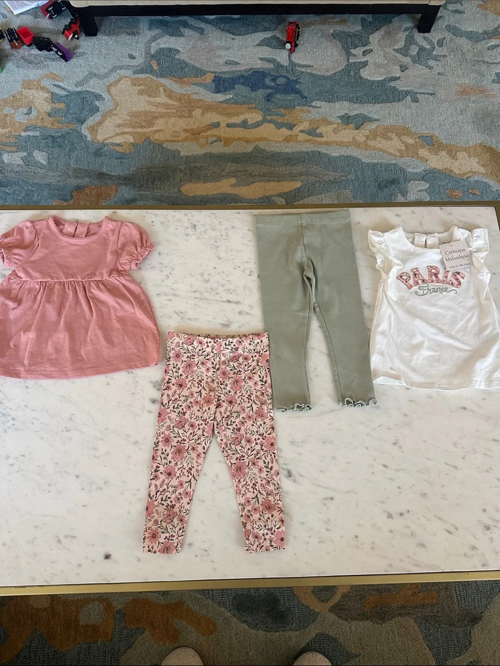 Catherine Malandrino White 'Paris' 4 piece mix and match set